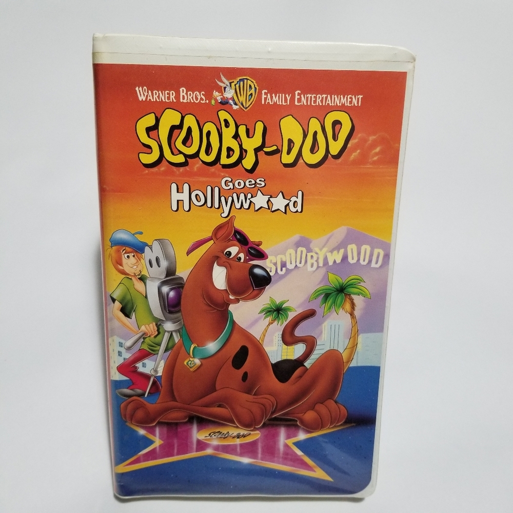 Scooby Doo Goes Hollywood VHS Movie
